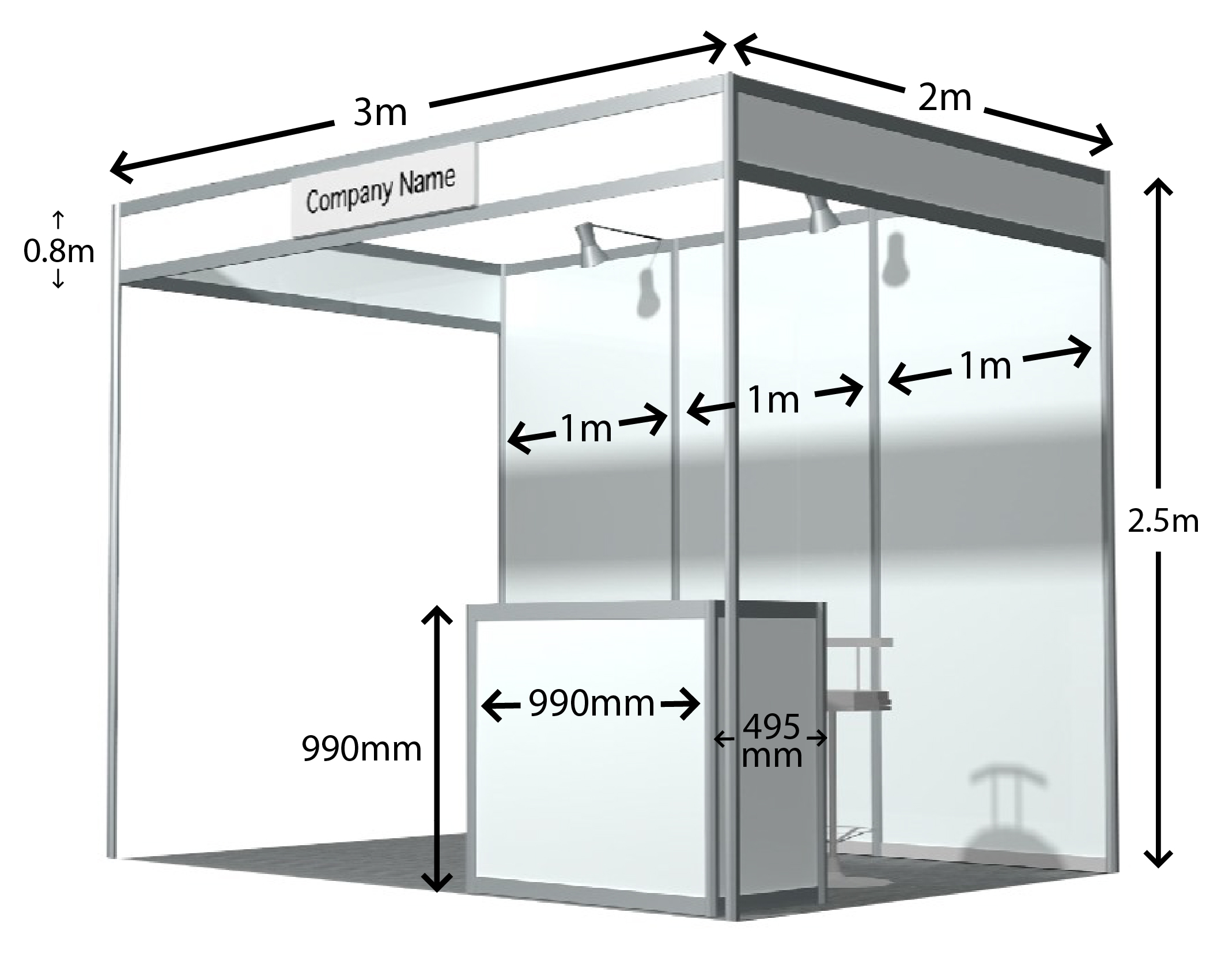 Floor Plan Hall B